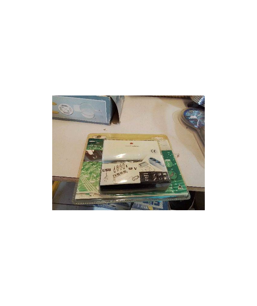 MULTIPRISE ALUME CIGARE USB 