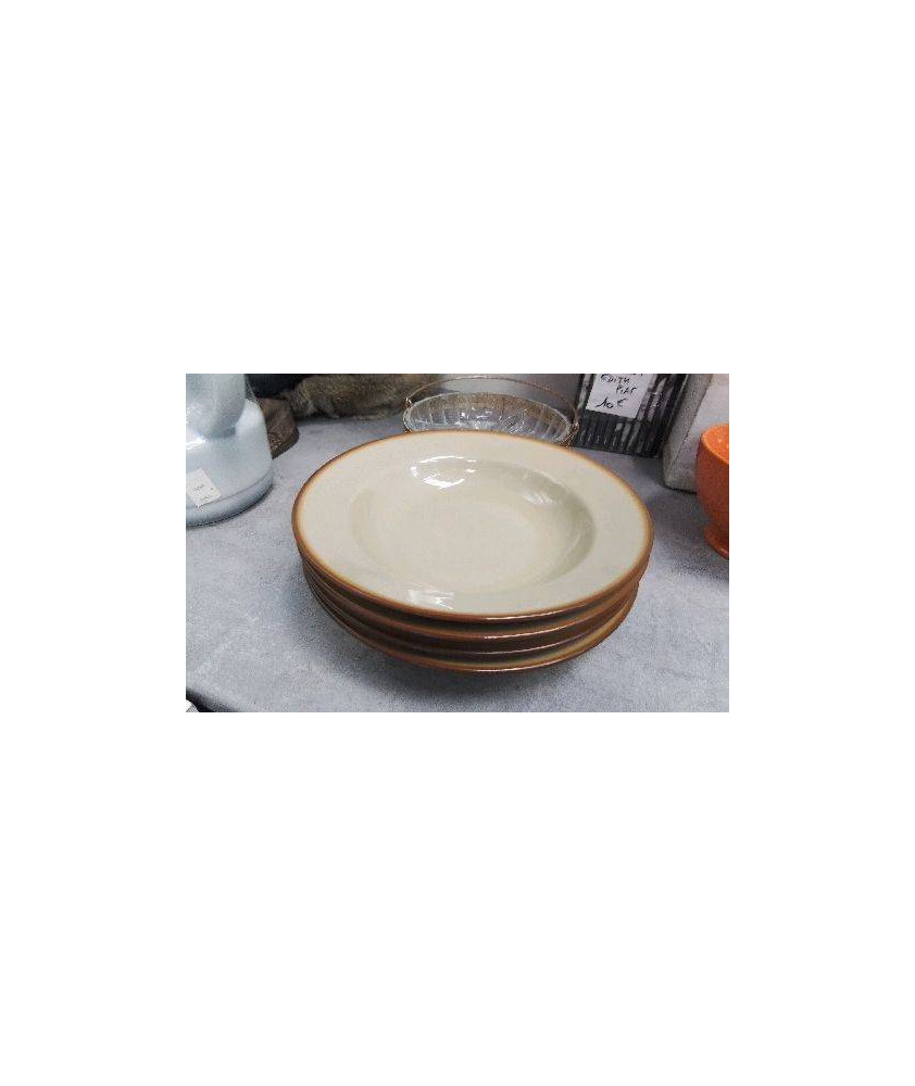 ASSIETTES CREUSES X4 