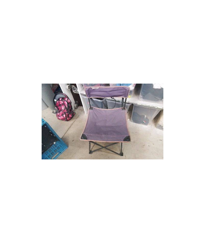 CHAISE TOILE PLIANTE 