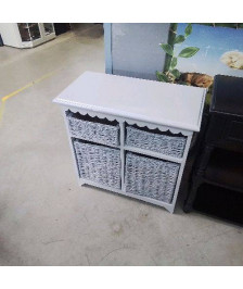 MEUBLE A PANIER GRIS 