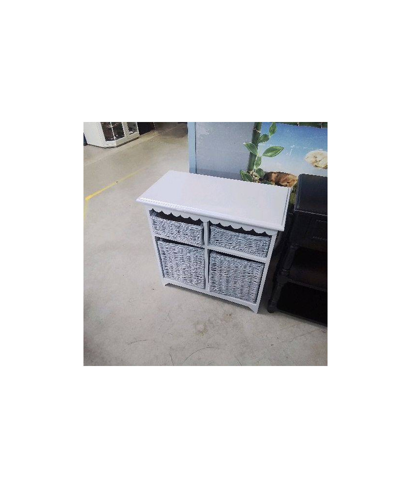 MEUBLE A PANIER GRIS 