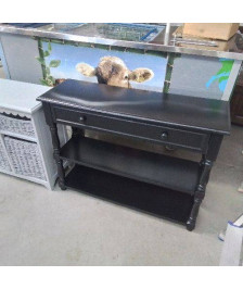 MEUBLE LONG NOIR 1T