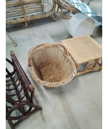 PANIER OVALE VANNERIE 1 ANSE 