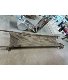 BRANCARD MILITAIRE PLIANT   MÉTAL ET TOILE