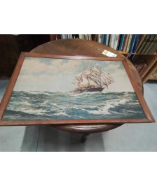 CHROMOLITHOGRAPHIE 3 MATS D APRES MONTAGUE DAWSON 