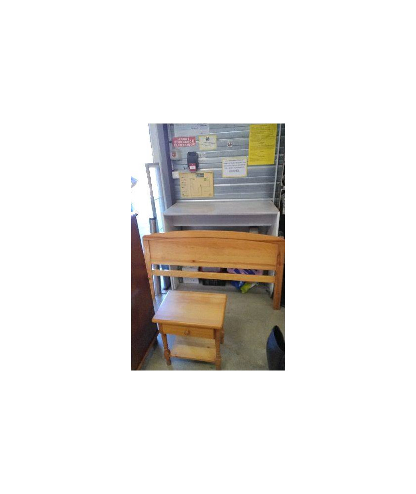 TETE DE LIT PIN - 150CM