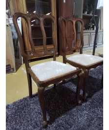 CHAISES LOT DE 6 EN L’ETAT