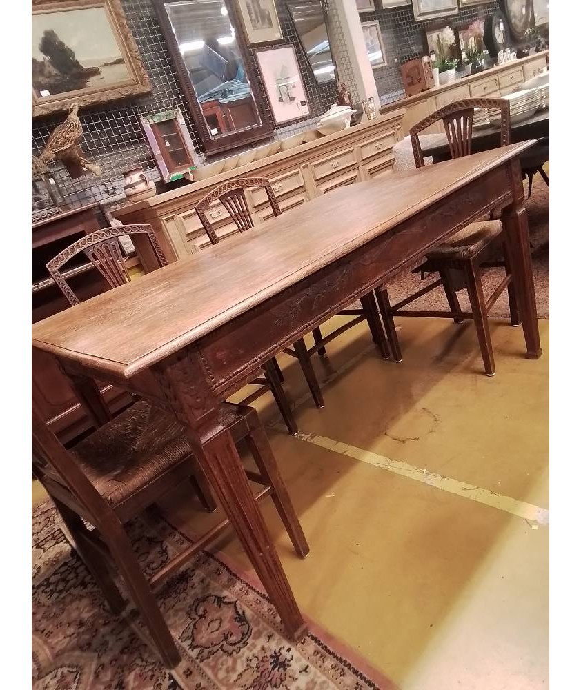 TABLE CHENE