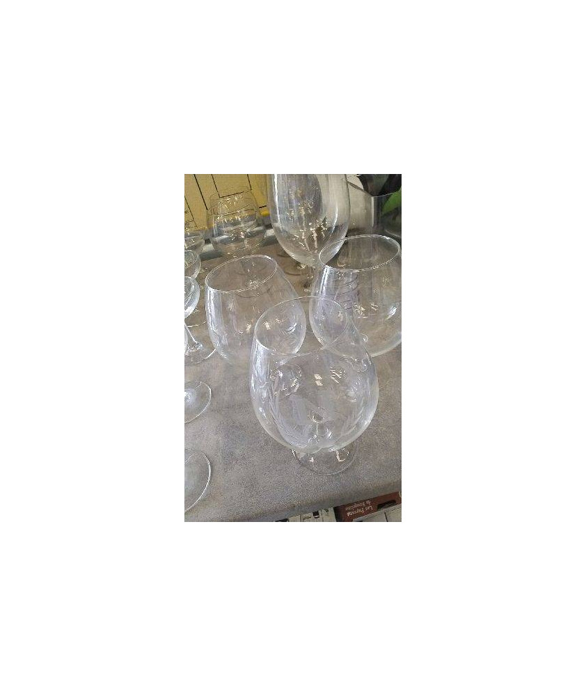 VERRE COGNAC NAPOLÉON  X3