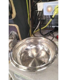 PLAT CREUX INOX