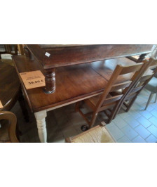 TABLE SALLE MANGER PATINE