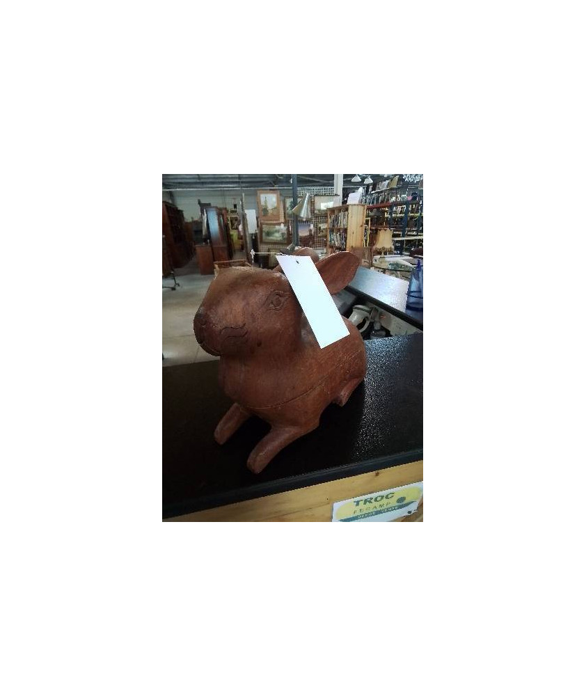 BOÎTE BOIS AU LAPIN 
