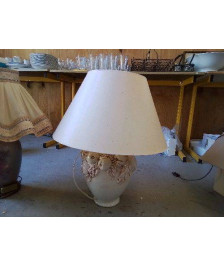 LAMPE BEIGE MOTIF FRUITS 