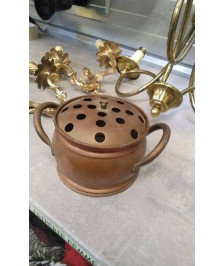 PIQUE FLEURS CUIVRE 