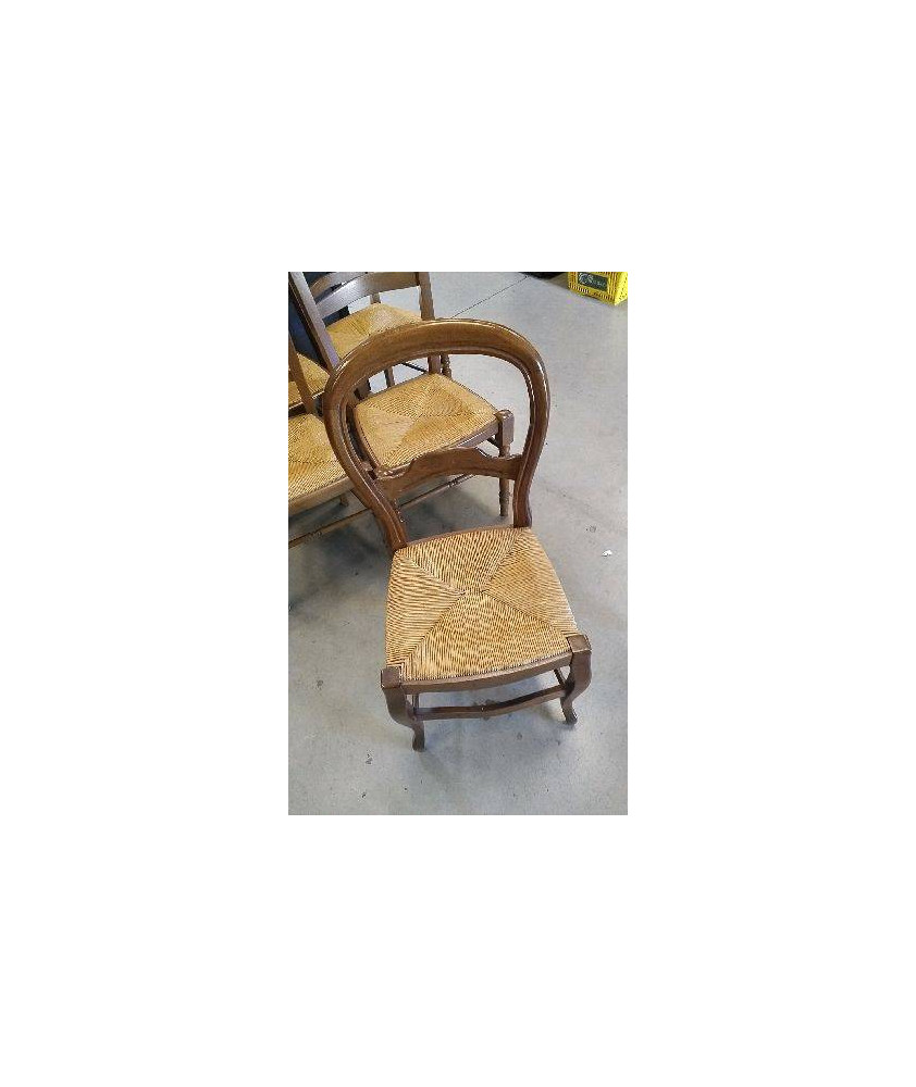 CHAISE PAILLEE EN L’ETAT 
