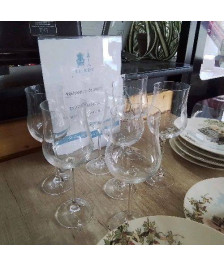 7 VERRES CRISTAL KLEIN 