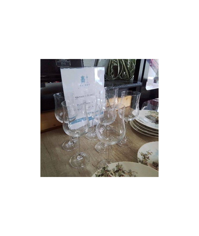 7 VERRES CRISTAL KLEIN 