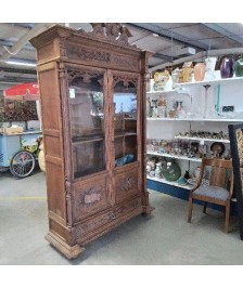 ARMOIRE 2P 1T HENRI II 