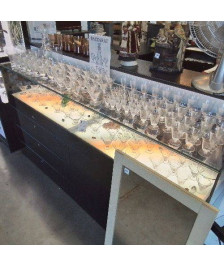 SERVICE DE VERRES AVEC CARAFE CRISTAL BACCARAT