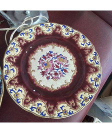 ASSIETTE LONGWY ROUGE