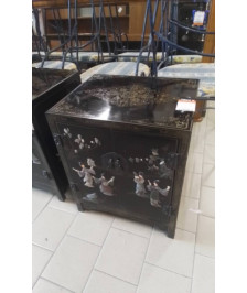 MEUBLE A SIATIQUE 2P NOIR