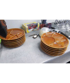 ASSIETTES A FONDUE ST AMAND X6 