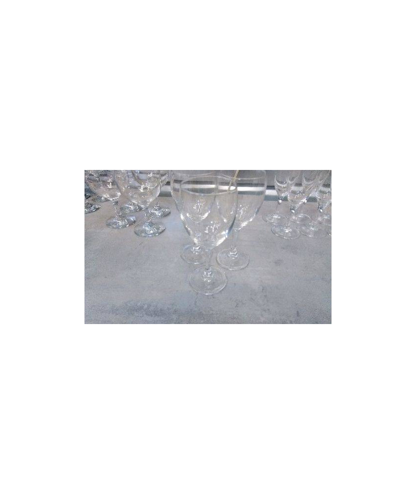 VERRES A PIED X3 