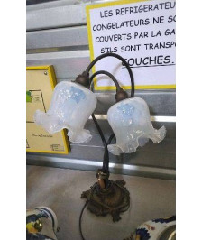 LAMPE A POSER 2 GLOBES