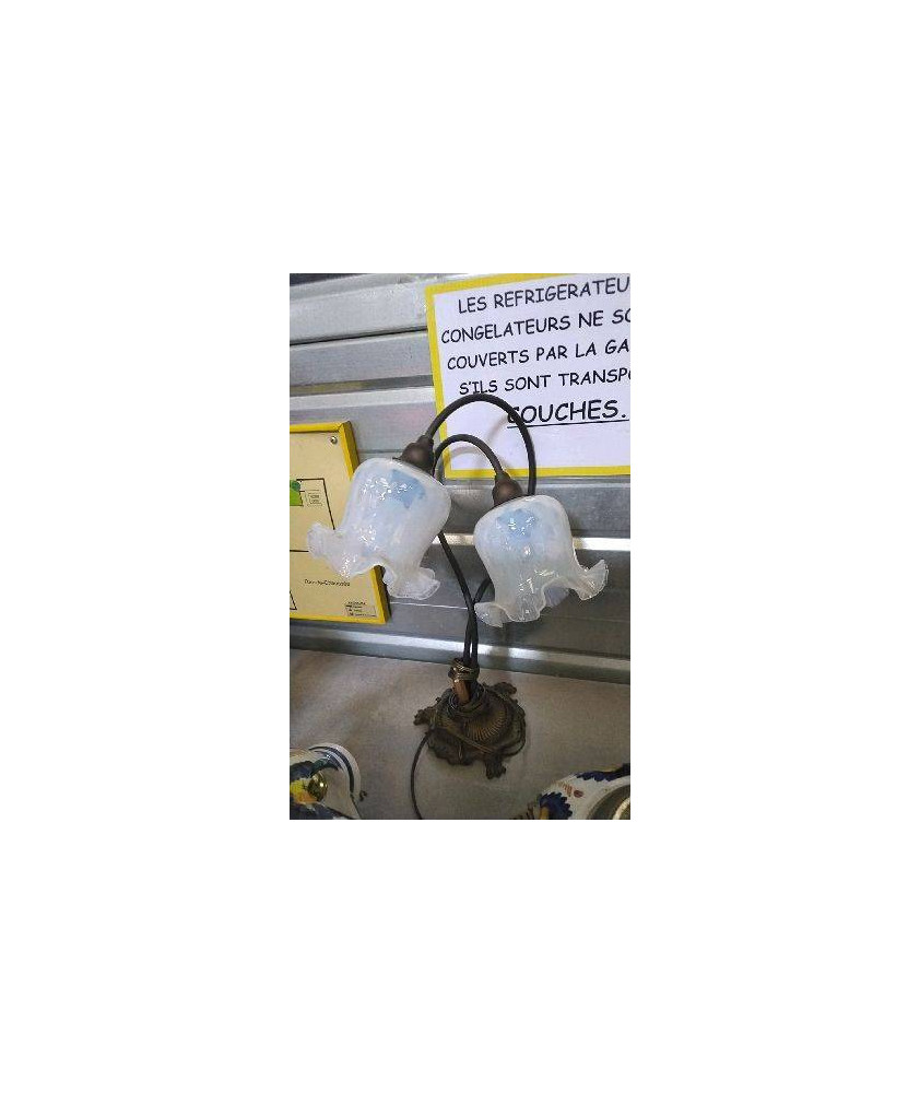 LAMPE A POSER 2 GLOBES