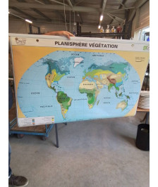 PLANISPHÈRE VEGETATION MDI EDITION 94