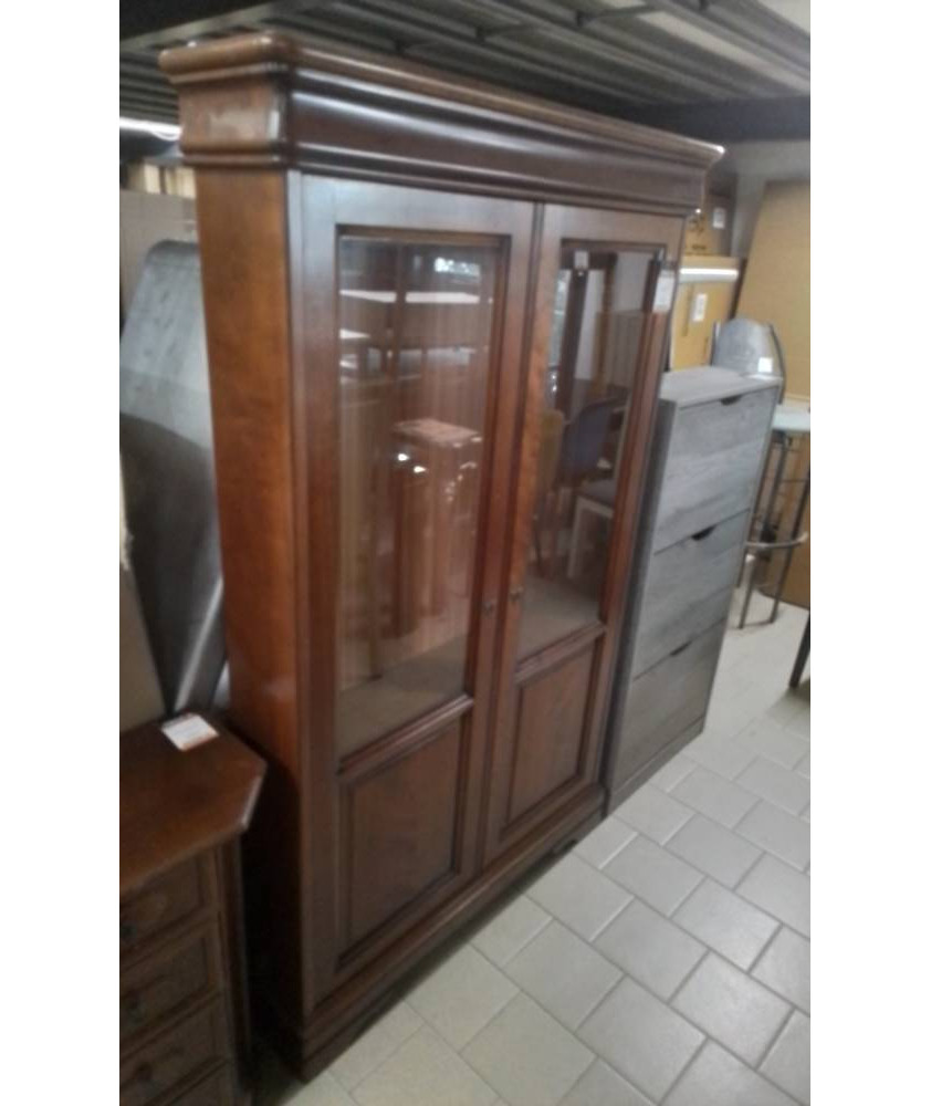 VITRINE 2 PORTES MERISIER