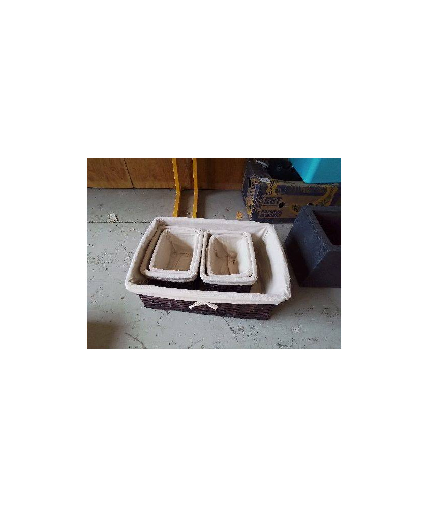 LOT DE 5 PANIERS