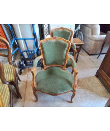 FAUTEUIL VERT 