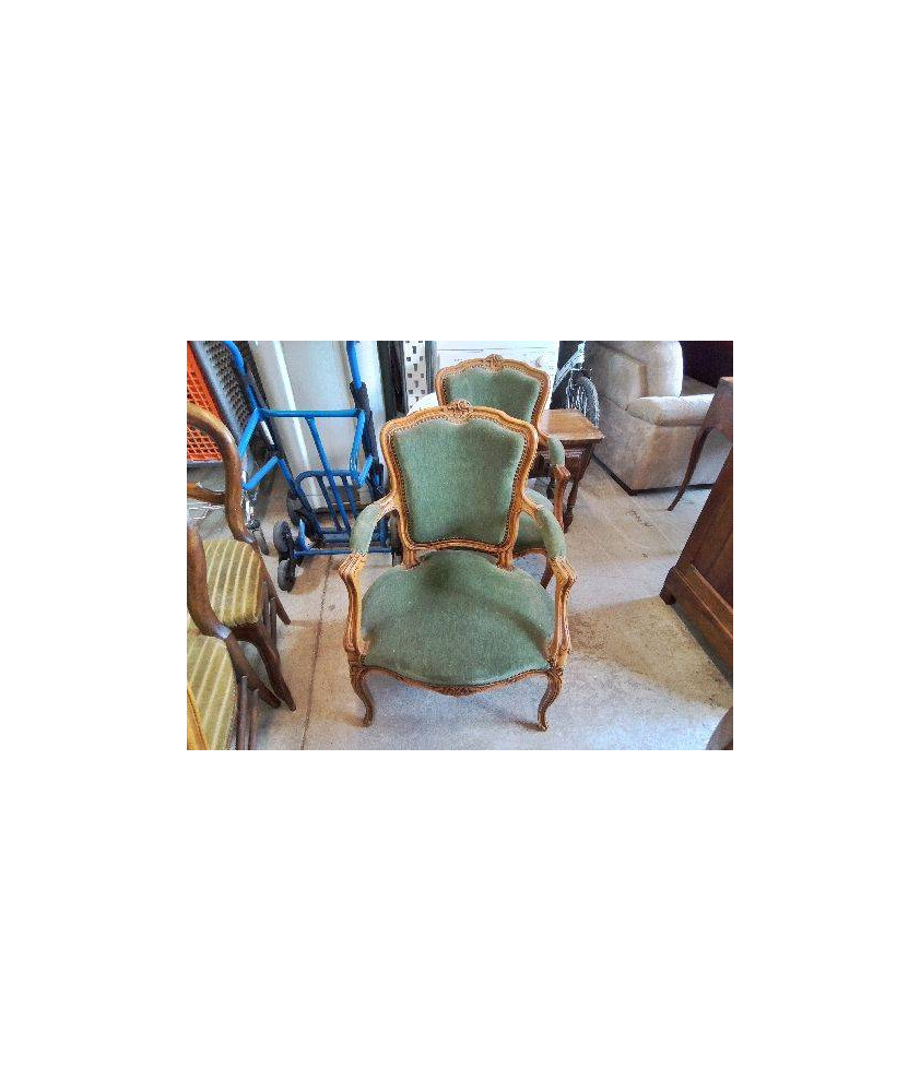 FAUTEUIL VERT 