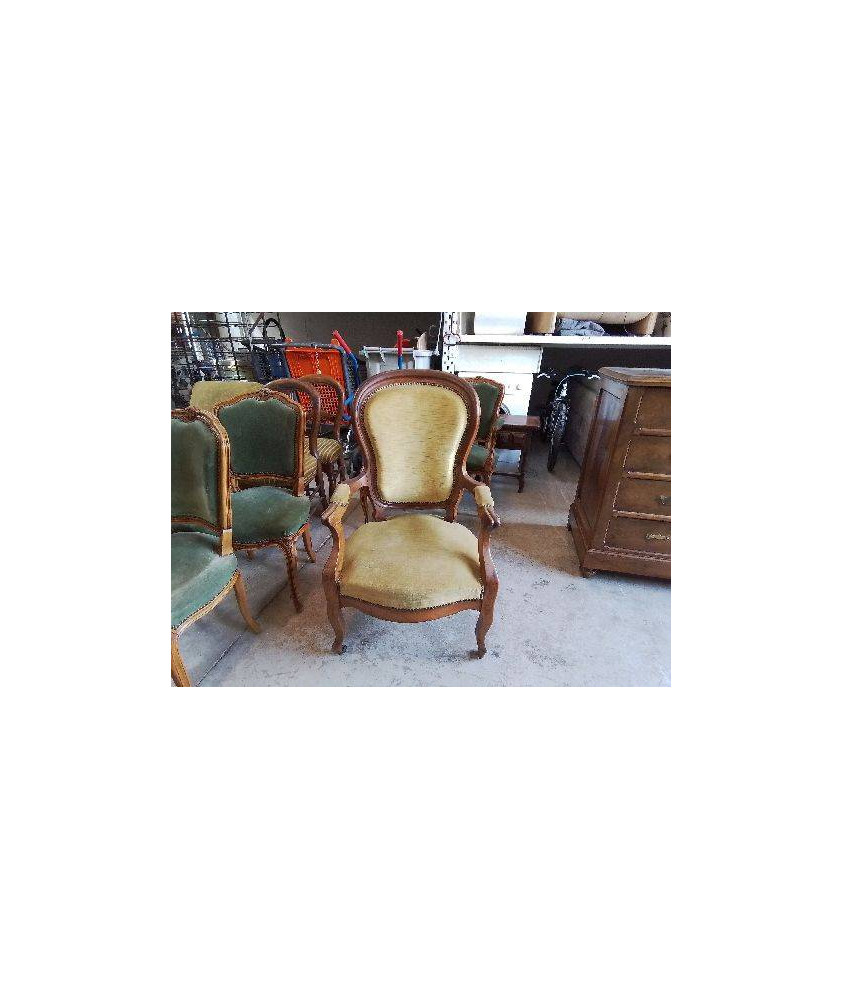FAUTEUIL STYLE LOUIS PHILIPPE 