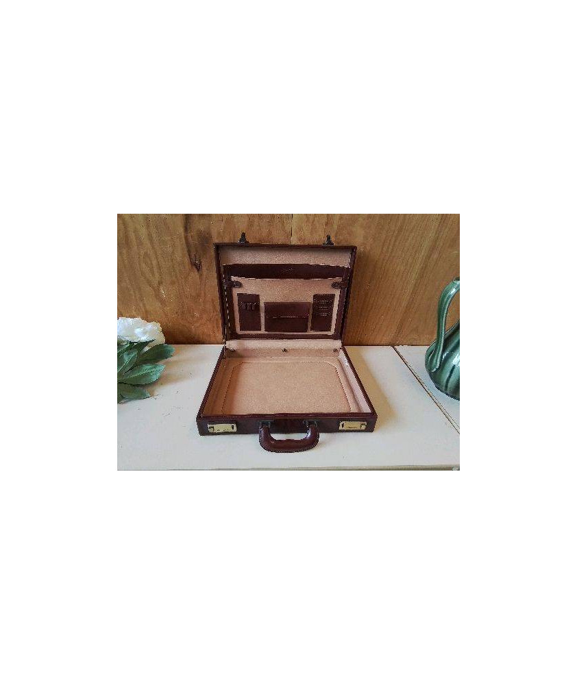 ATTACHE CASE CUIR DE QUALITÉ 