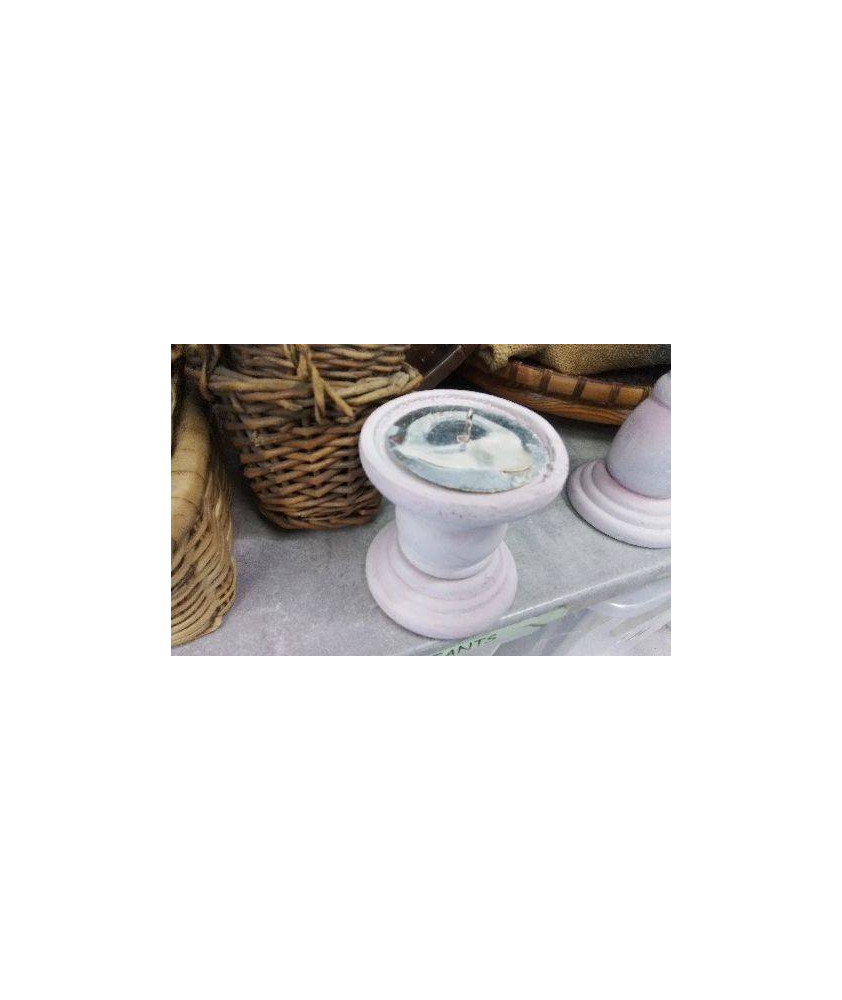 PORTE BOUGIE ROSE PM