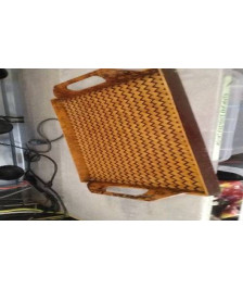 PLATEAU RECTANGLE BAMBOU