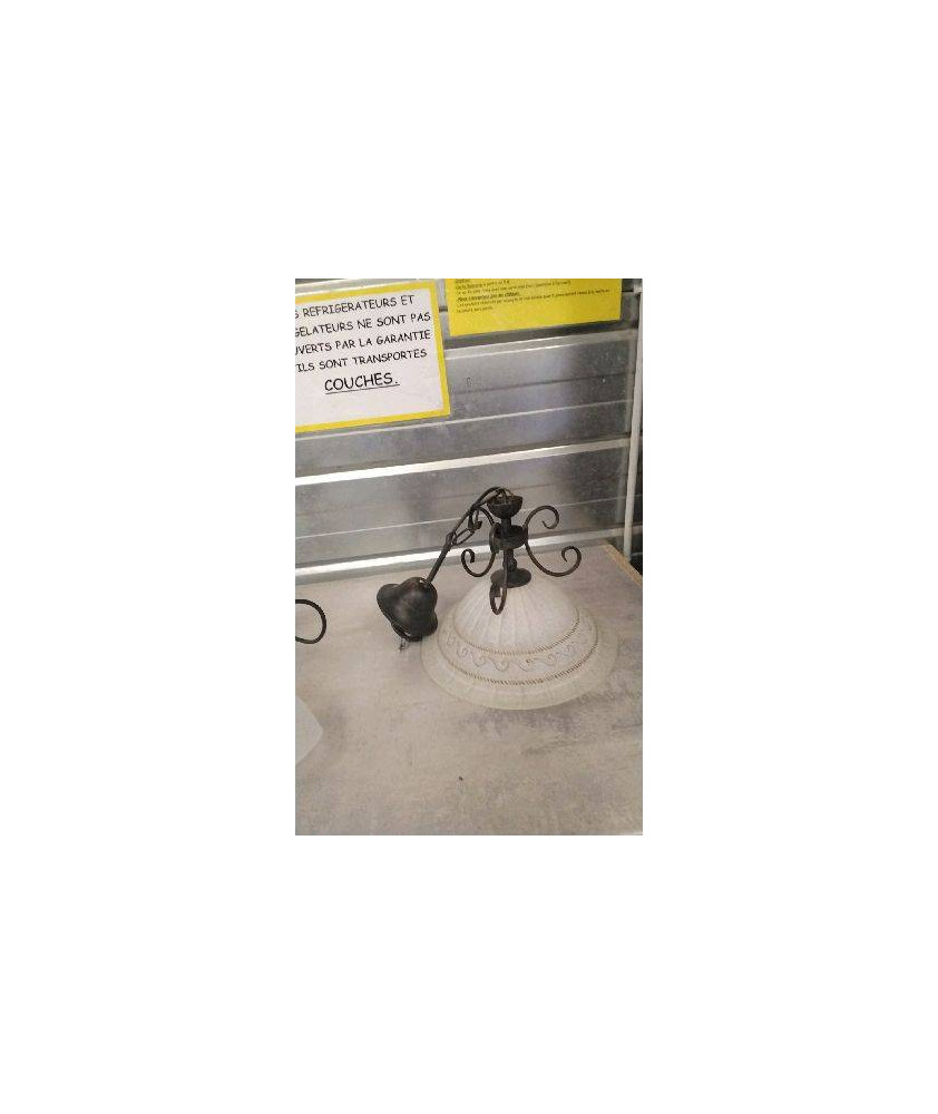 SUSPENSION METAL  VERRE 