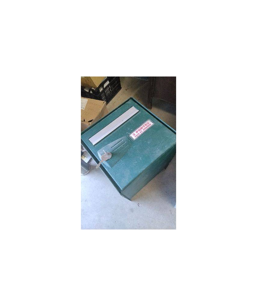 BOITE AUX LETTRES 2 PORTES 