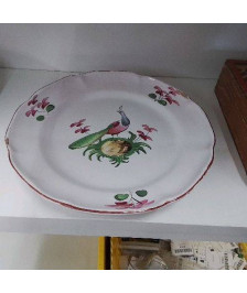 ASSIETTE AU PAON