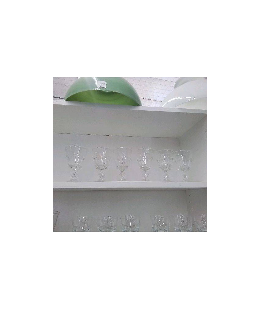 VERRES CRISTAL BACCARAT MODELE CATON  X 6