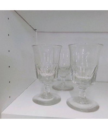 VERRES FAUX CUL X 3