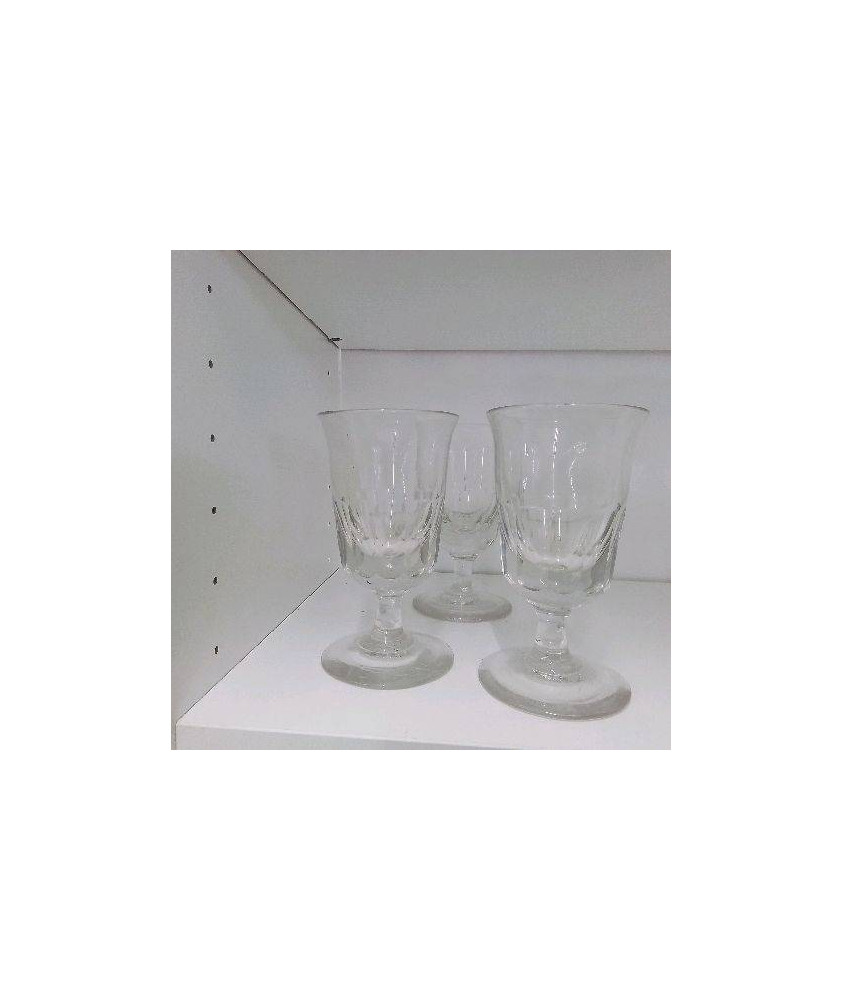 VERRES FAUX CUL X 3