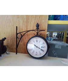 HORLOGE MURALE DOUBLE FACE 