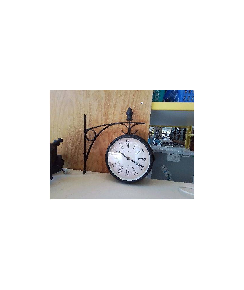 HORLOGE MURALE DOUBLE FACE 