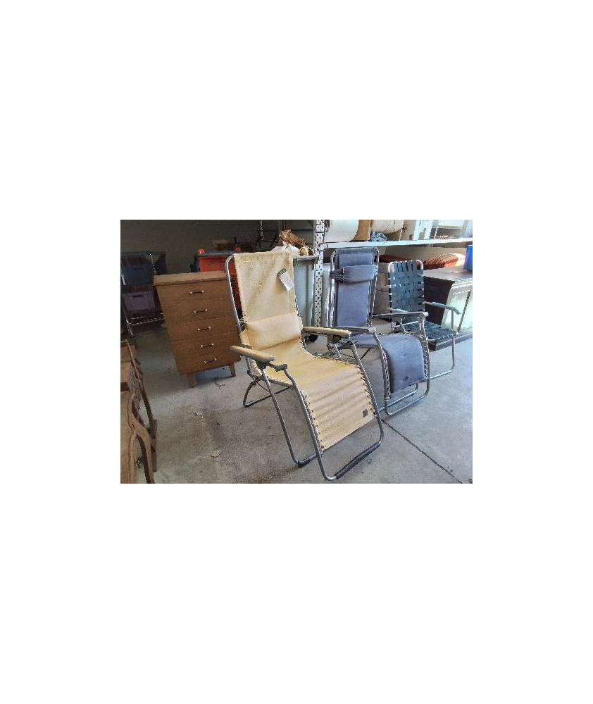 FAUTEUIL PLIANT LAFUMA JAUNE