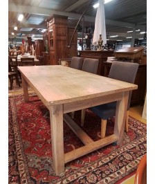 TABLE EN CHENE SANS TIROIRS 