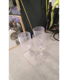 VERRE PLASTIQUE  X3