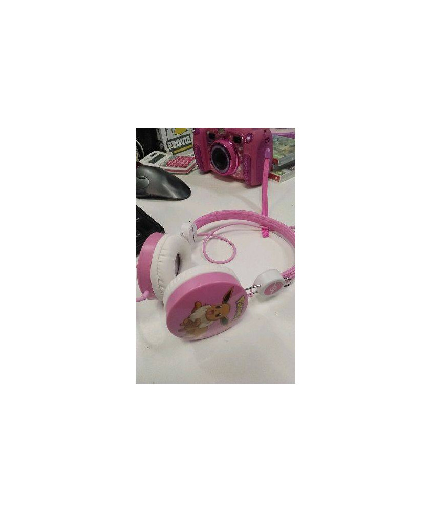 CASQUE AUDIO POKEMON ROSE